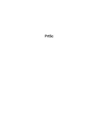 PrintScreen